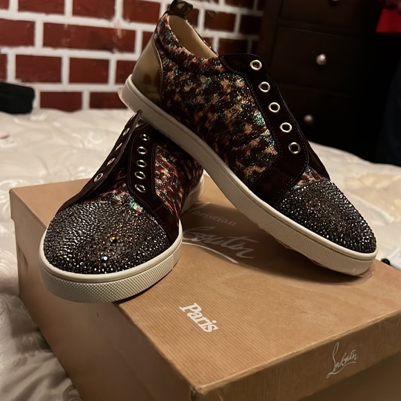 Christian Loubouti Gondolastrass' Low Top Sneaker - Picture 3 of 5